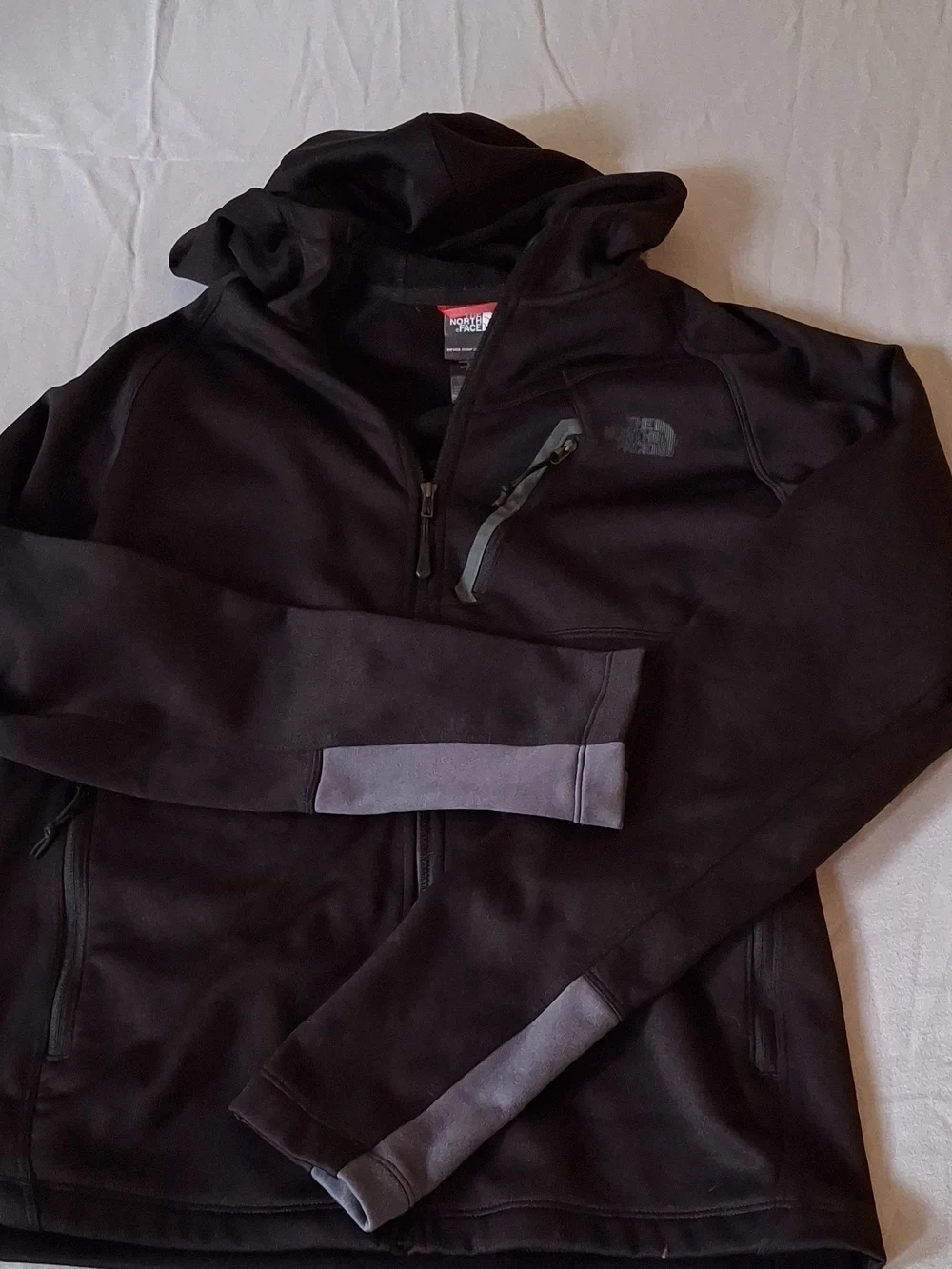The North Face hooded softshell
